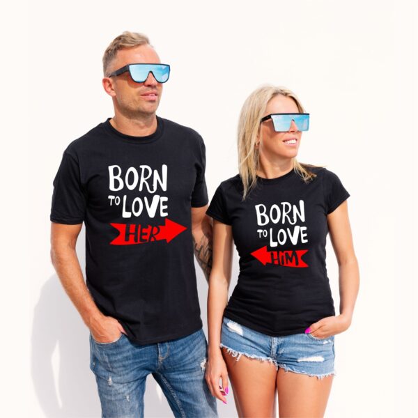 Μπλουζάκι Born to love