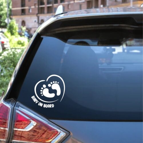Αυτοκόλλητο αυτοκινήτου Baby on board