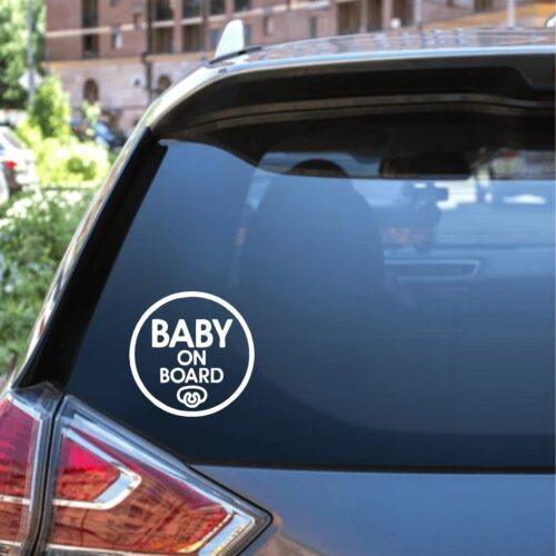 Αυτοκόλλητο αυτοκινήτου Baby on board