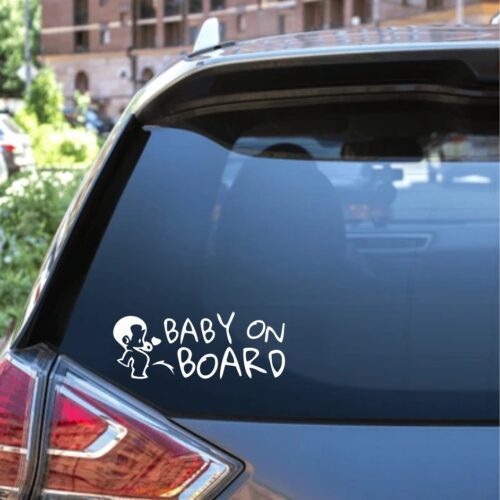 Αυτοκόλλητο αυτοκινήτου Baby on Board