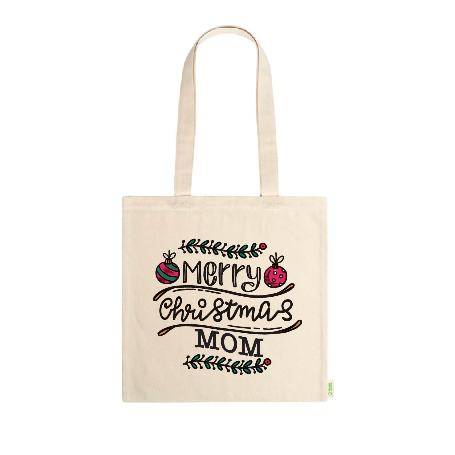 Τσάντα Υφασμάτινη Μerry Christmas Mom